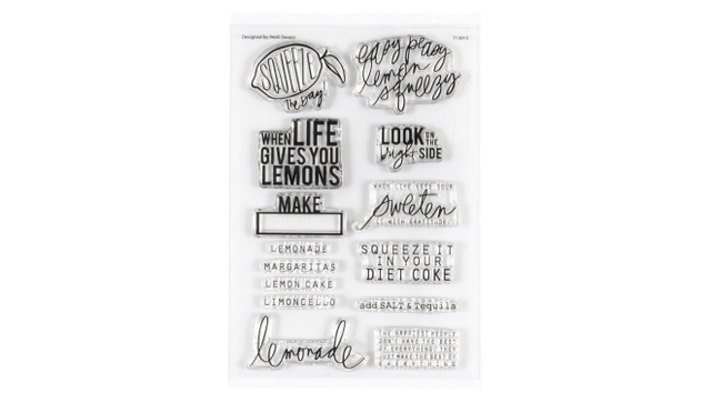 Stamp Set : 4×6 Lemon Squeezy, 1 of 3