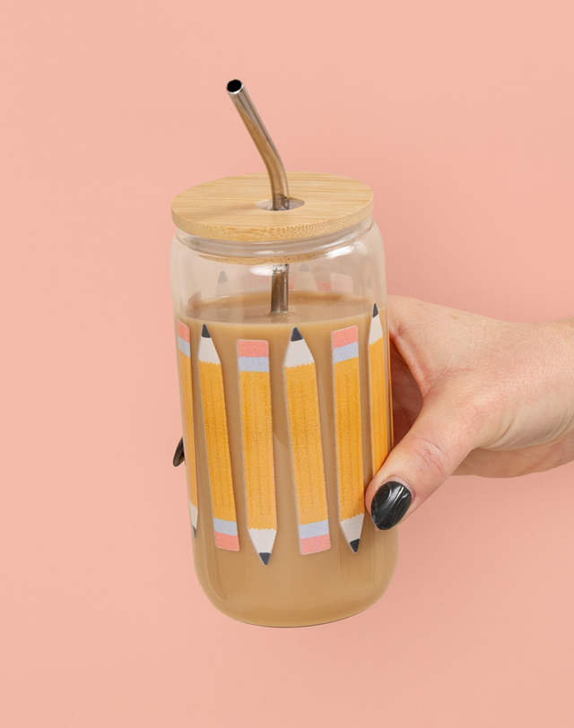 Pencils Glass Can, 1 of 4