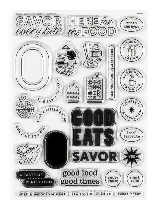 Stamp Set : 6×8 Good Eats, 1 of 4