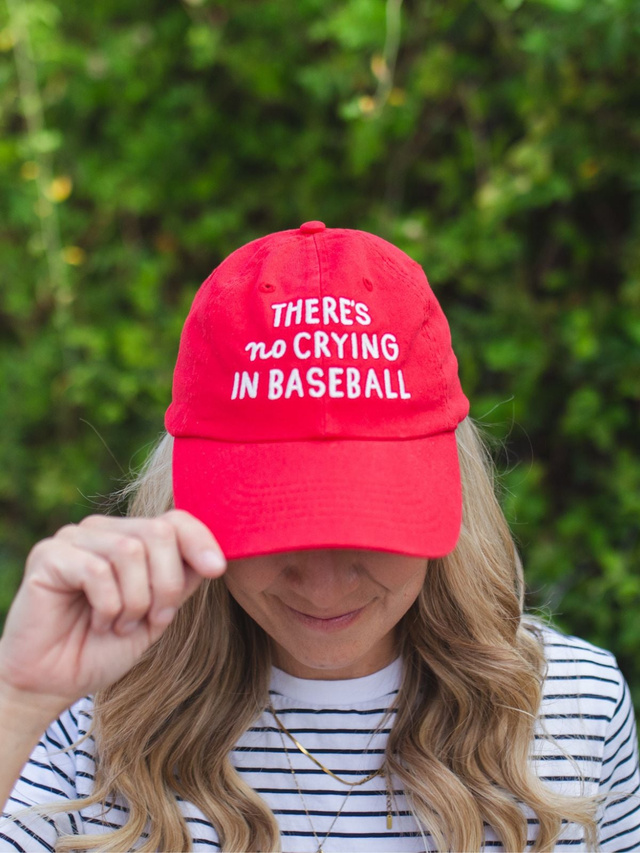 There's No Crying In Baseball Hat, 1 of 4