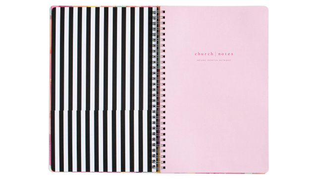 Hot Pink Bible Study Notebook by Girl, Open Your Bible!, 4 of 7