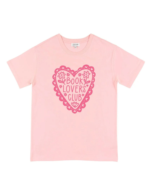 Book Lovers Club Tee - Blossom, 3 of 3