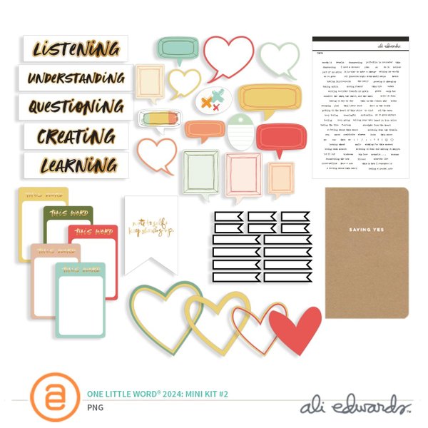 One Little Word® 2024 Digital Mini Kit #2, 1 of 1