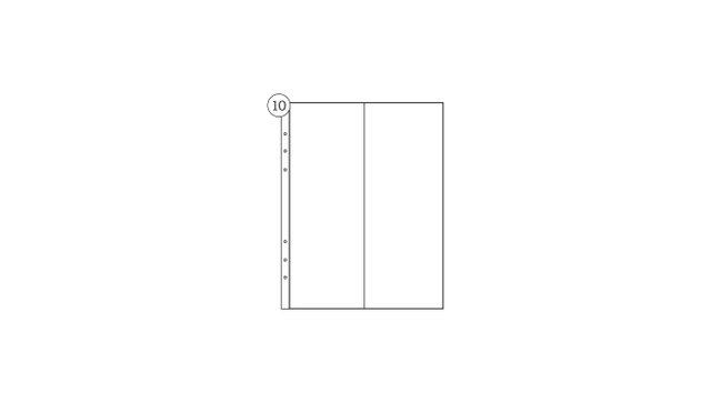 6×8 Page Protector Pack - 3×8 Pockets, 1 of 1