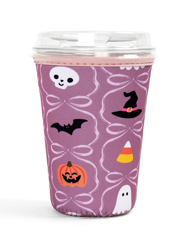 Spooky Cute Halloween & Bows Drink Sleeve, 4 of 5