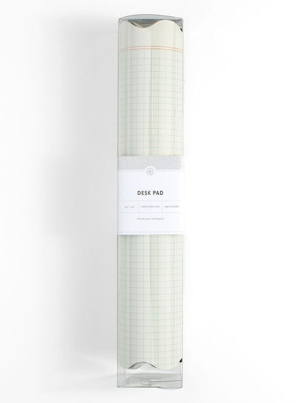 Scalloped Ledger Large Desk Mat, 1 of 5