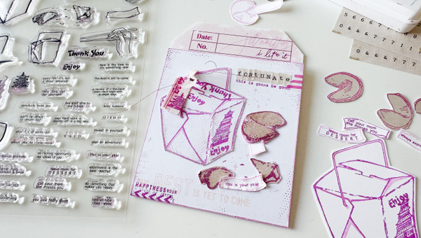 Stamp Set : 6×8 Fortune Cookies, 3 of 3