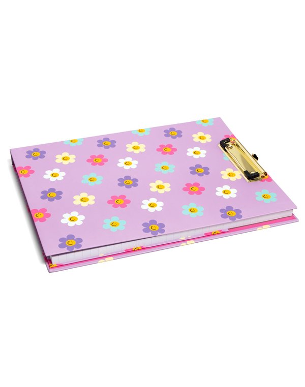 Happy Daisy Clipfolio with Lined Notepad, 6 of 7