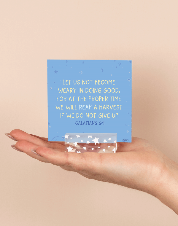 Verses For Teachers – Bible Verse Card Set with Display Stand, 4 of 6