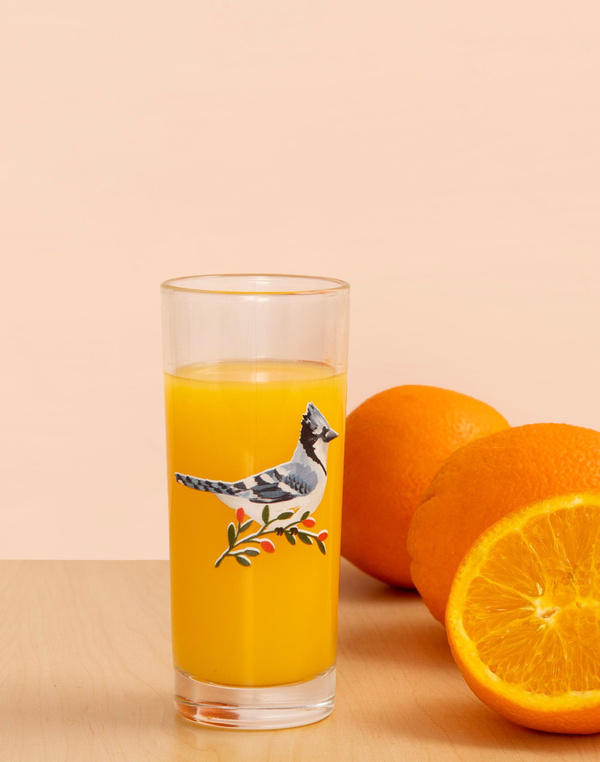Blue Jay Tall Juice Glass, 1 of 2