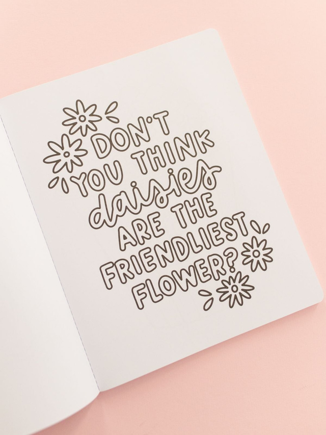 Rom Com Lover Coloring Book, 4 of 10