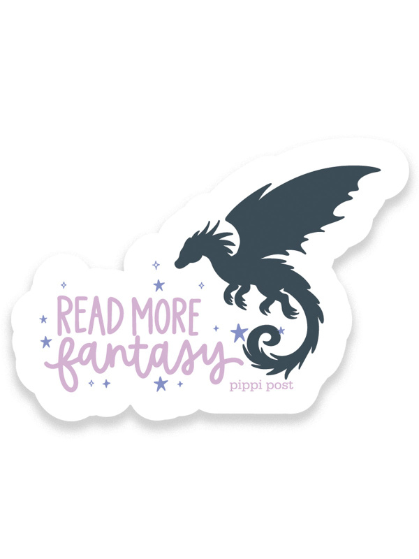 Read More Fantasy Decal Sticker, 2 of 2