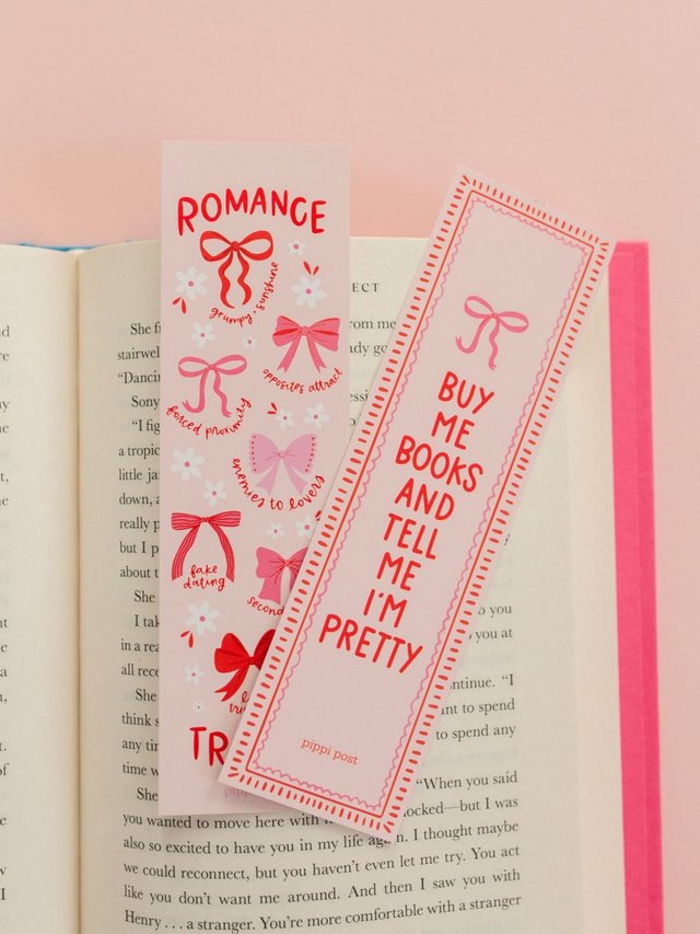 Romance Tropes Bookmark Set, 1 of 2