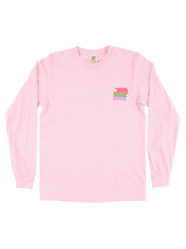 Get Lost In A Book Long-Sleeve Tee - Blossom, 4 of 4