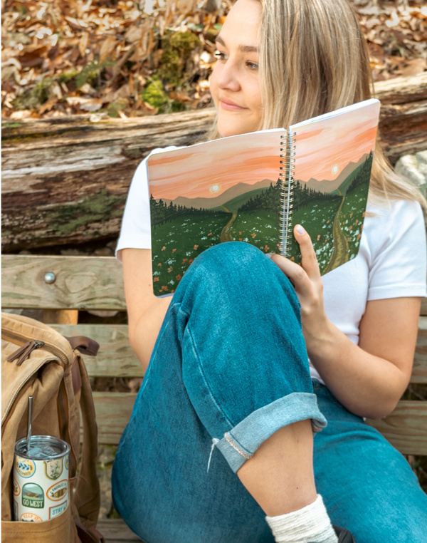 Alpine Summer Spiral Notebook, 2 of 6