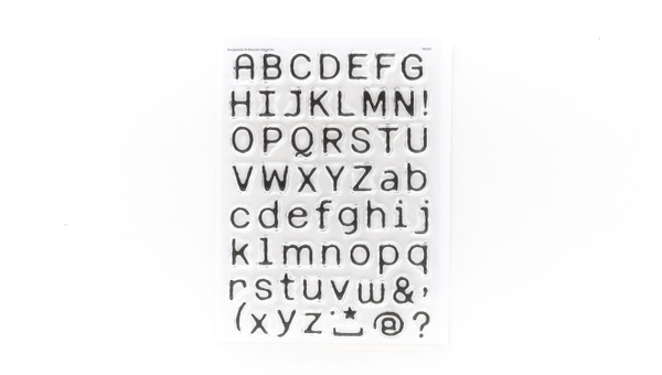 Alphas Are Awesome #35 6×8 Stamp Set, 1 of 2