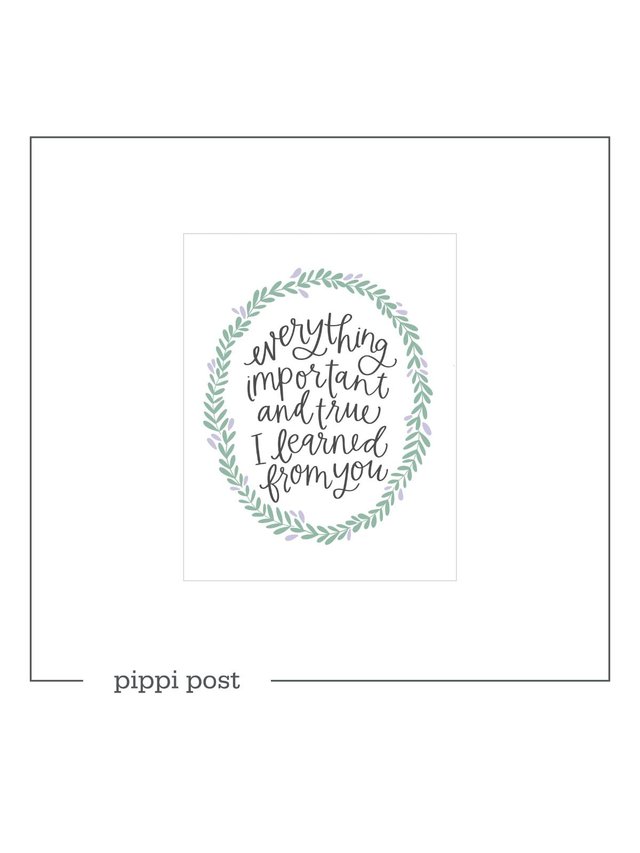 Everything Important and True - Digital Greeting Card, 1 of 1