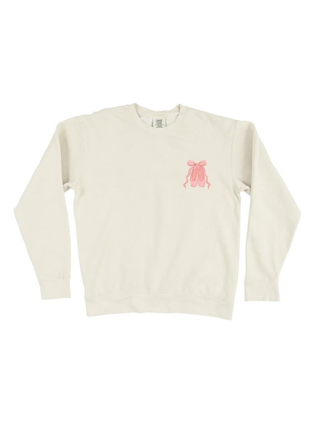 Dance Carpool Club Ballet Sweatshirt - Ivory, 3 of 4
