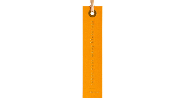 Count Your Many Blessings Scripture Bookmark, 1 of 3