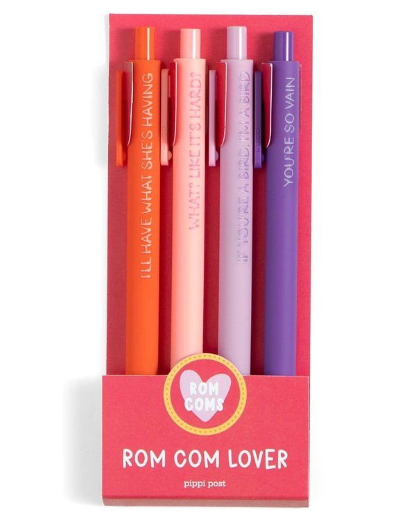 Rom Com Lover Pen Set, 1 of 3