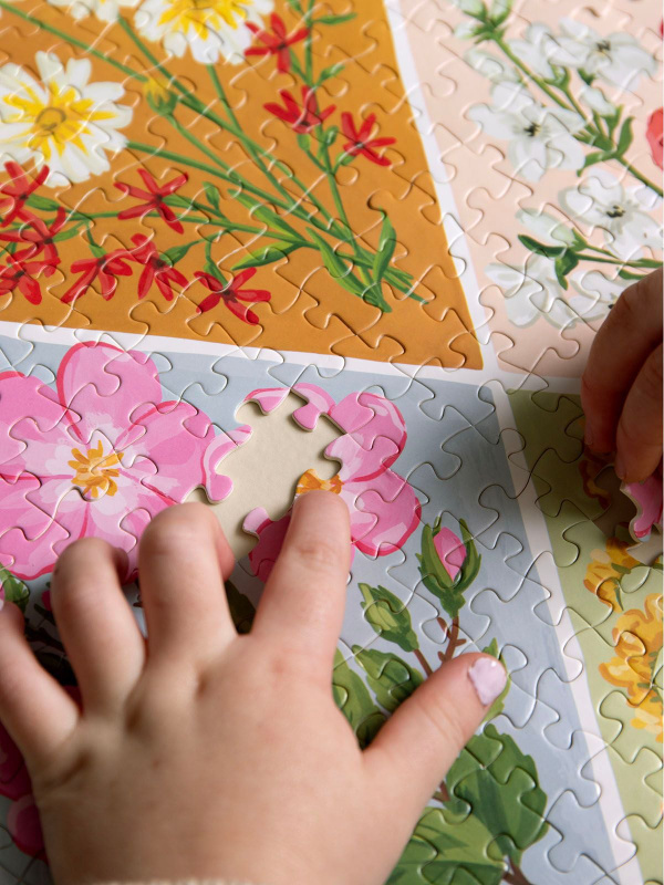 Vintage Blooms - 1,000 Piece Floral Jigsaw Puzzle, 6 of 9