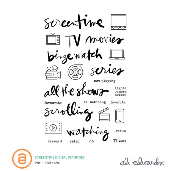 Screentime Digital Stamp Set, 1 of 1