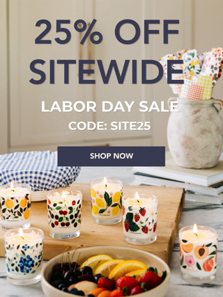 25% off sitewide