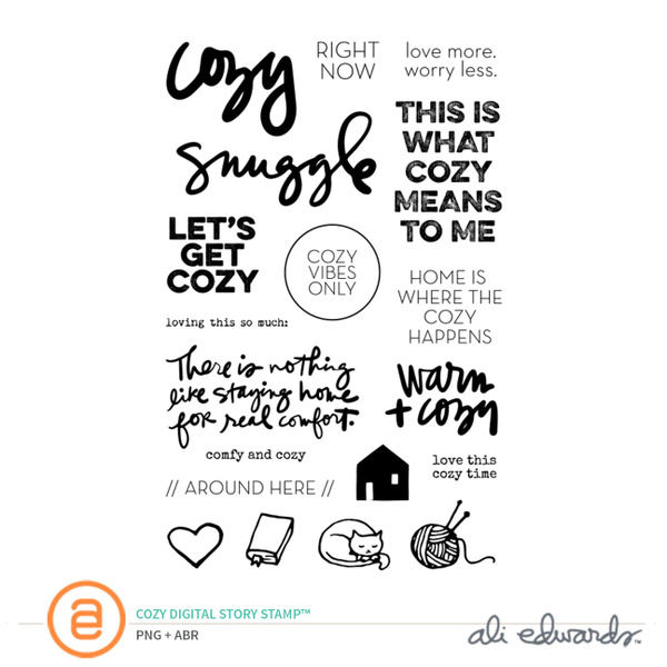 Cozy Digital Story Stamp™ , 1 of 1