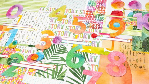 Scrapbook Kit - Watercolor, 2 of 8
