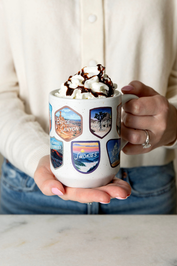 National Parks Badges Ceramic Mug, 2 of 3