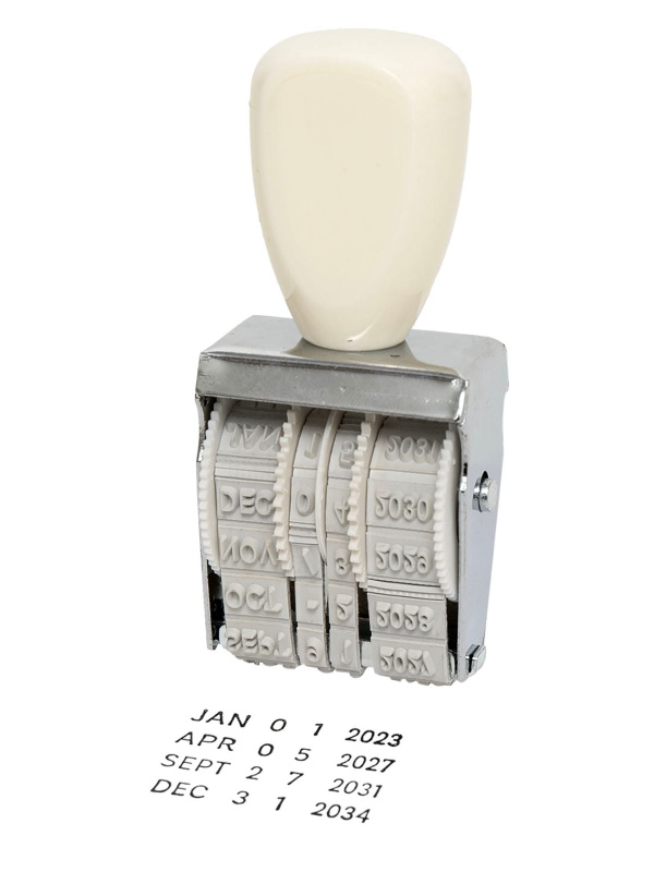 Mini Roller Date Stamp, 1 of 1