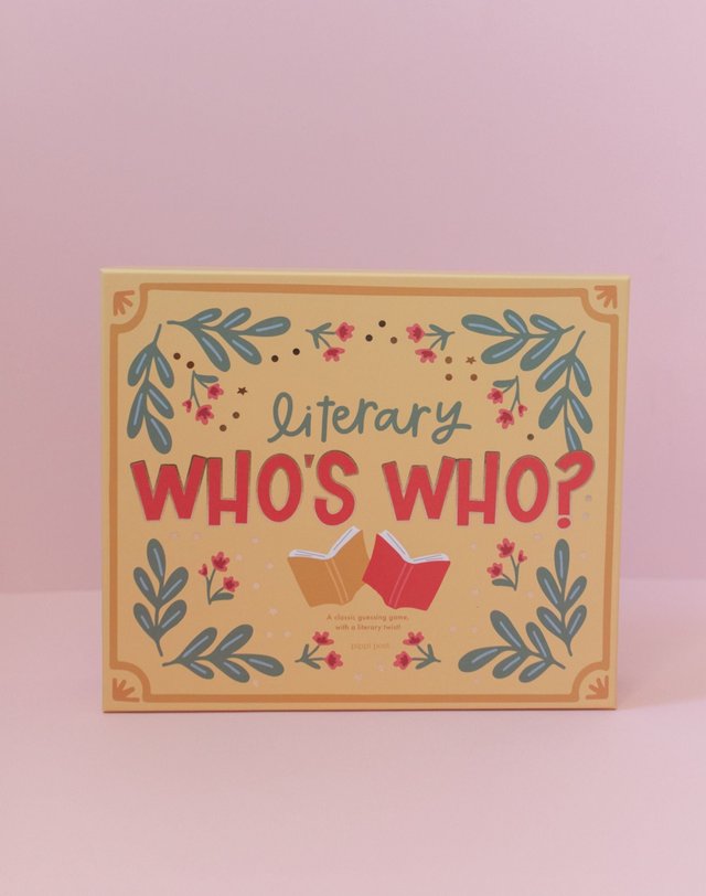 Literary Who's Who - Clues & Guessing Game, 1 of 10