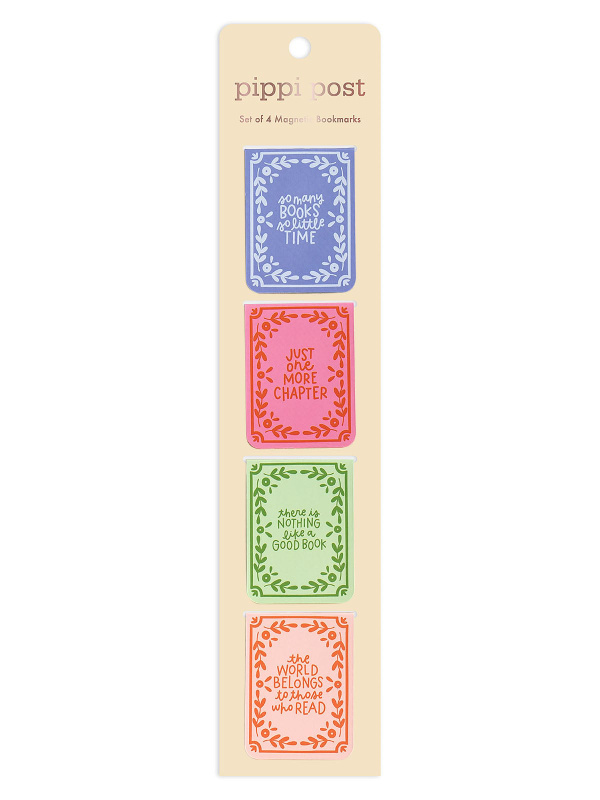 Book Lover Reading Quotes Magnetic Bookmarks Set of 4, 6 of 6