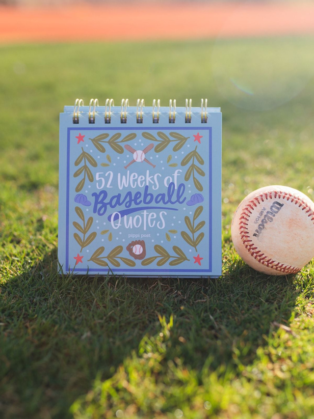 52 Weeks of Baseball Quotes Flip Desk Calendar, 1 of 4