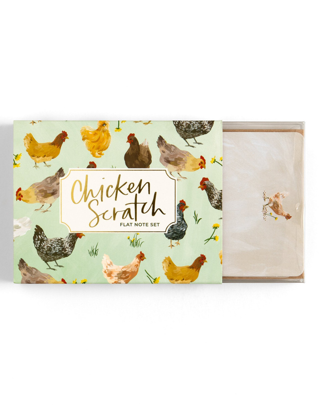 Chicken Scratch Flat Note Set, 1 of 3