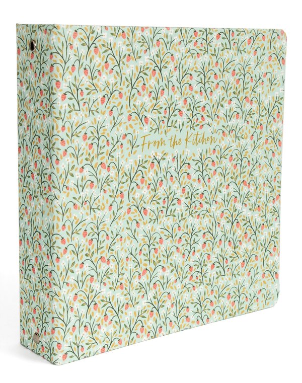 Strawberry Meadow Petite Recipe Binder, 7 of 7