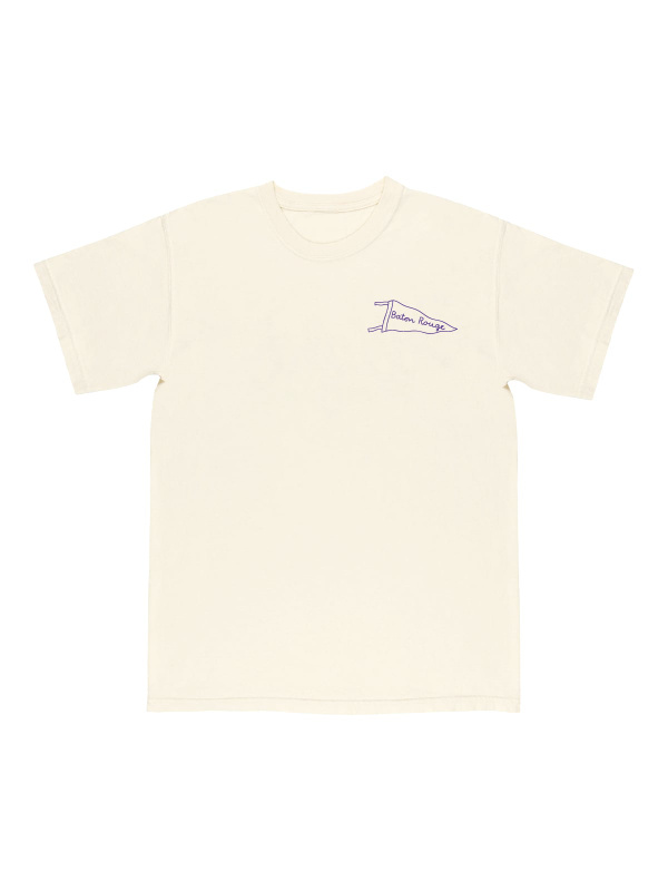 Baton Rouge Football Game Day Tee - Ivory, 5 of 5
