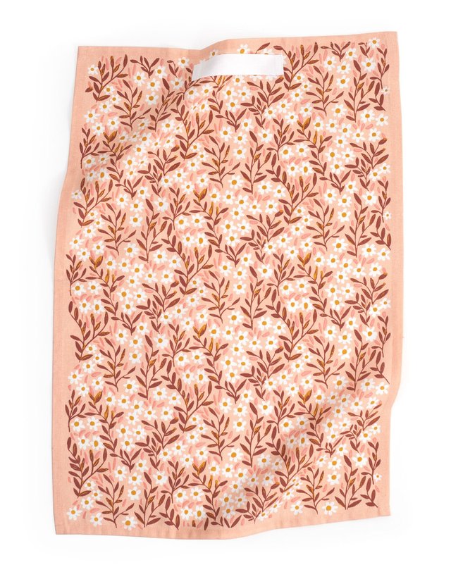 Pink Daisy Kitchen Towel, 2 of 2