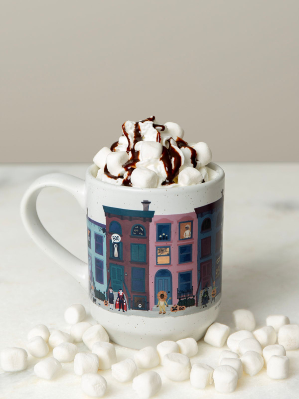Spooky City Halloween 14oz Ceramic Coffee Mug, 1 of 5