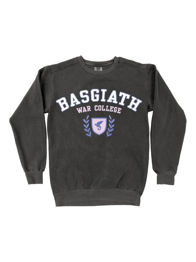 Basgiath War College Romantasy Reader Sweatshirt - Pepper, 1 of 1