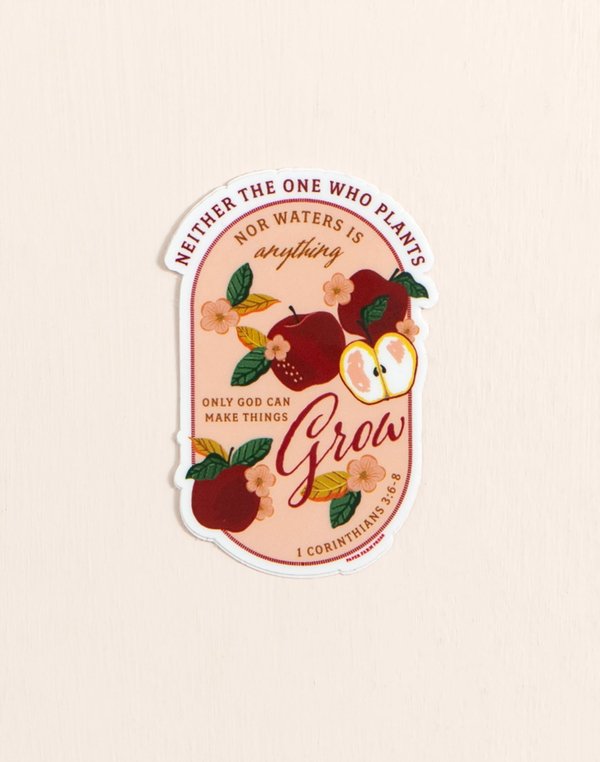Apple Faith Decal Sticker, 1 of 3