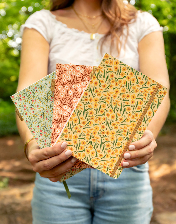 Pink Daisy Lay Flat Journal, 5 of 5