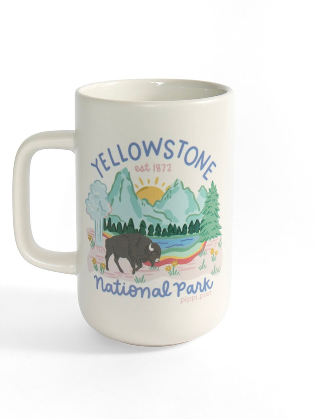 Yellowstone National Park Tall Ceramic Mug, 1 of 1