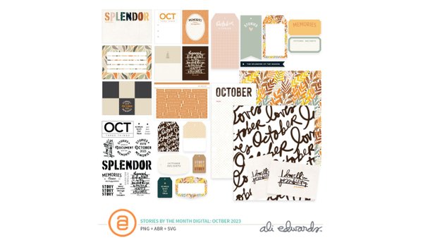 October 2023 Inspiration By The Month, 1 of 1