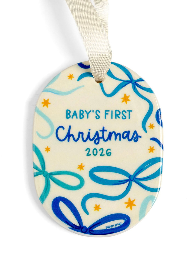 Baby's First Christmas 2026 Ornament - Blue, 3 of 4