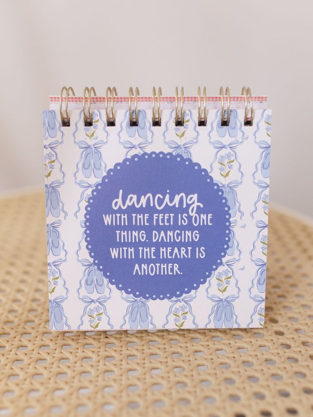 52 Weeks of Encouragement for Dancers - Desk Flip Calendar, 4 of 10