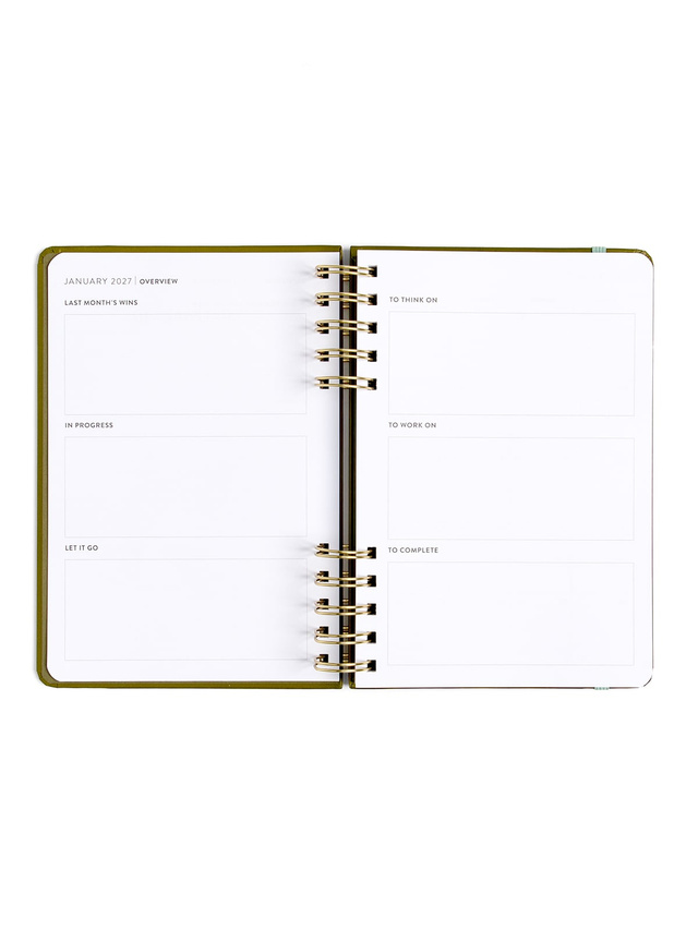 Green Spiral Planner - 2027 Calendar Year, 5 of 7