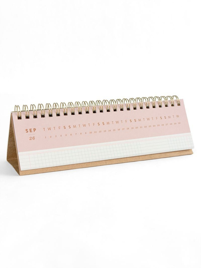 2026 Monthly Spiral Mini Desk Calendar, 6 of 7