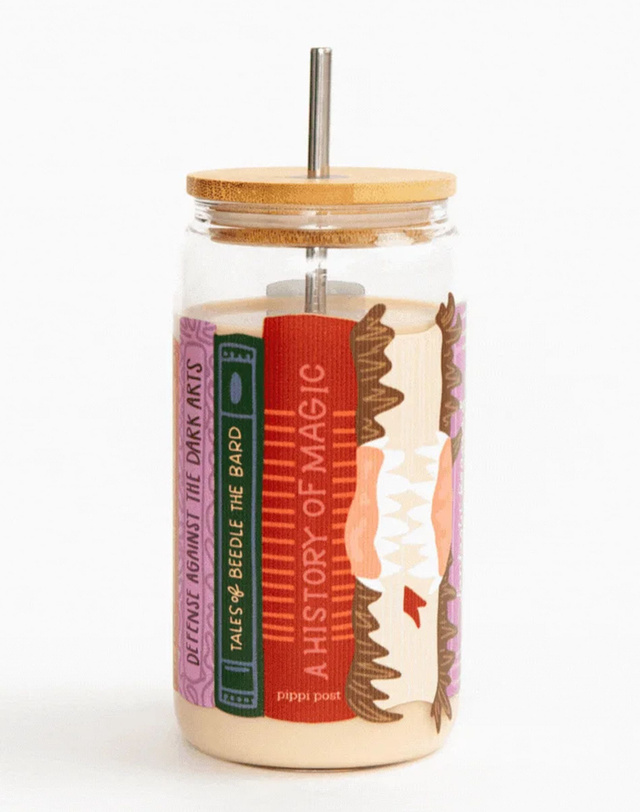 Magic School Textbooks Glass Can, 2 of 2