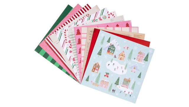 Candy Cane Lane 12×12 Cardstock Paper Pack, 1 of 2